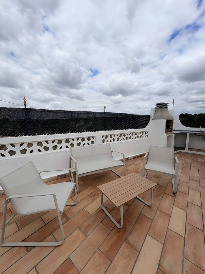 Ferienhaus 'Yolanda' mit privatem Pool, Wlan und Klimaanlage in Luz de Tavira e Santo Estévão, Parque Natural da Ria Formosa