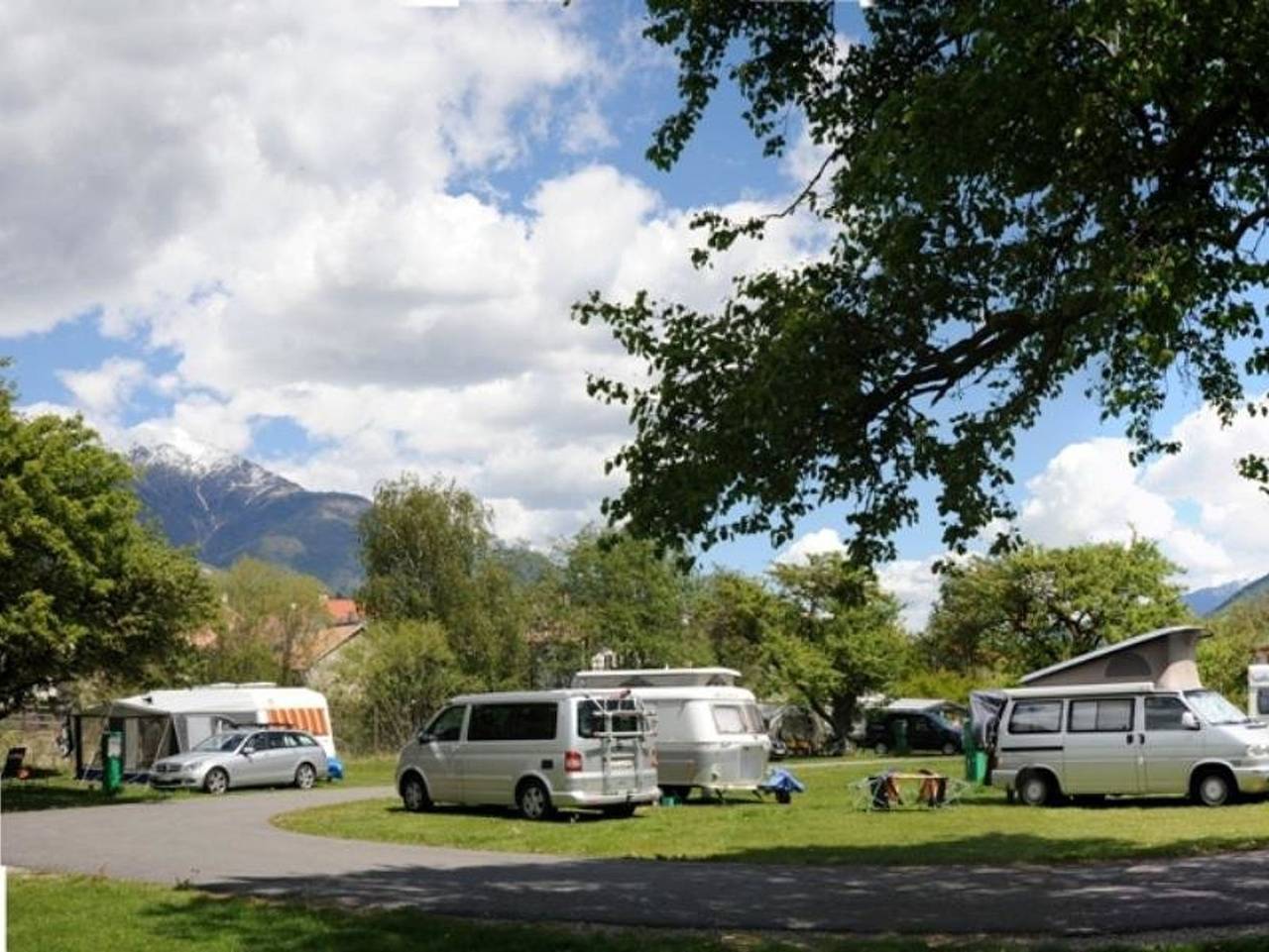 Camping Badlerhof in Laas, Nationalpark Stilfser Joch