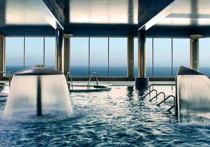 Station pour 10 personnes, avec sauna ainsi que jardin et jacuzzi - 1