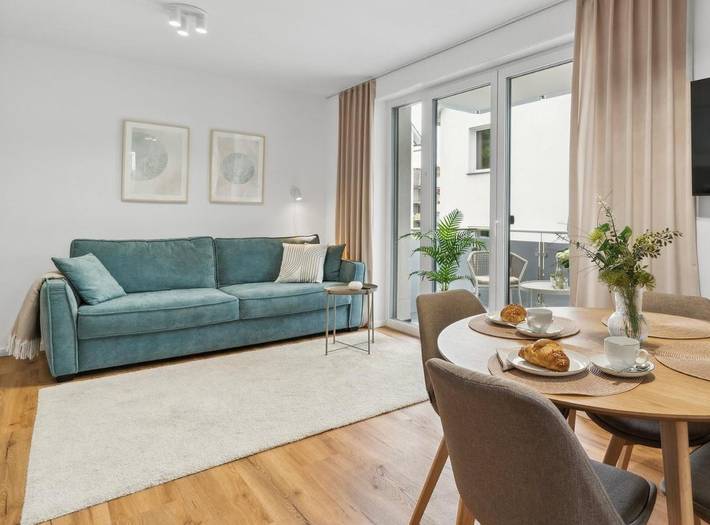 Ferienwohnung für 4 Personen, mit Balkon und Ausblick in Bielefeld