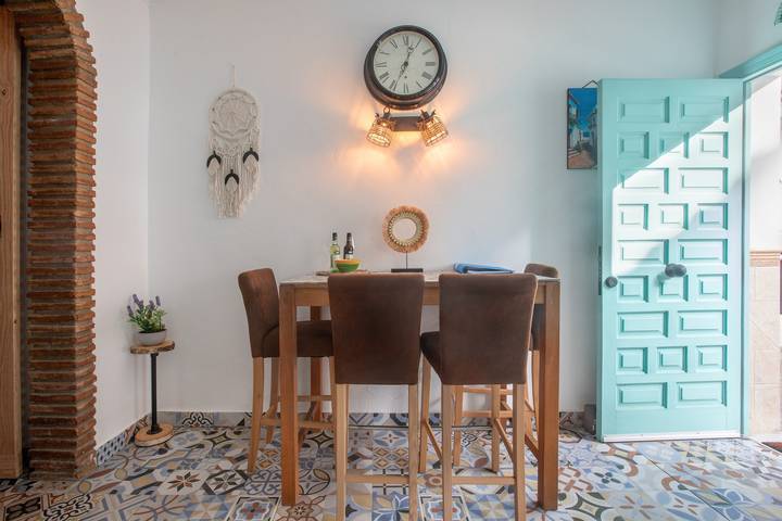 Ferienhaus 'Gecko' mit privater Terrasse, Wlan und Klimaanlage in Torrequebrada, Benalmádena