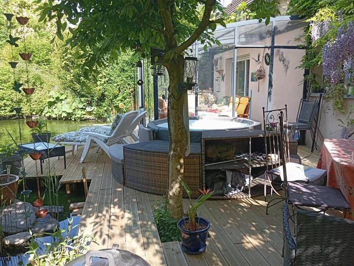 Chambre d’hôte pour 2 personnes, avec jardin et piscine ainsi que vue sur le lac et vue, animaux acceptés dans le Calvados - 4