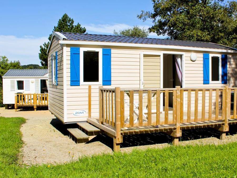Camping Baie de Terenez - Mobilhome 5 personas - Eco Domino in Plouezoc'h, Ceinture Dorée