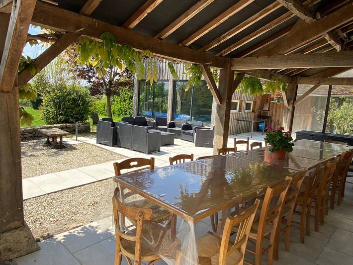 Gîte pour 8 personnes, avec Jardin