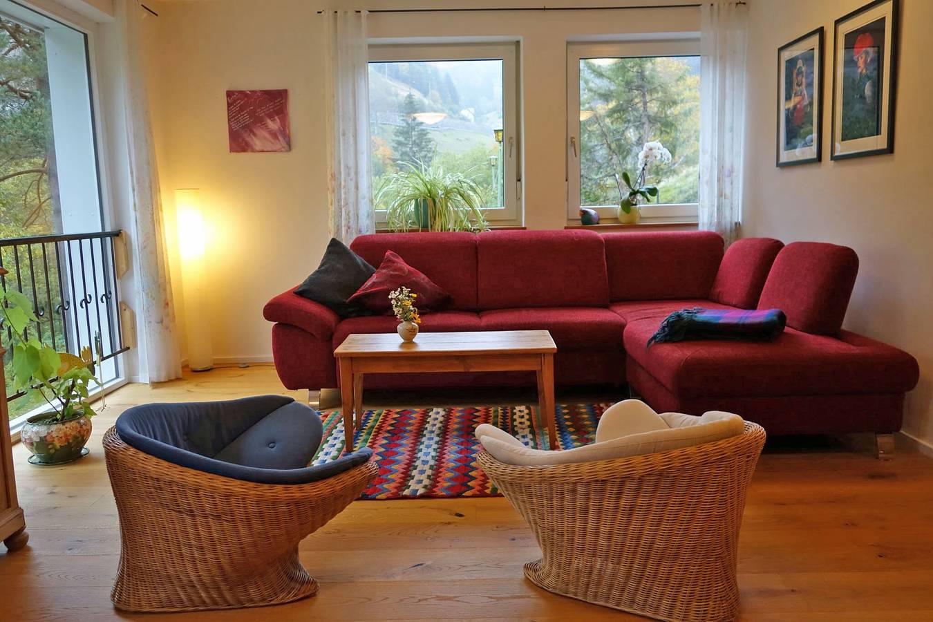 Ganze Wohnung, Apartment 'Teich 11, 126qm' mit gemeinsamer Terrasse, Garten und Wlan in Gütenbach, Südschwarzwald