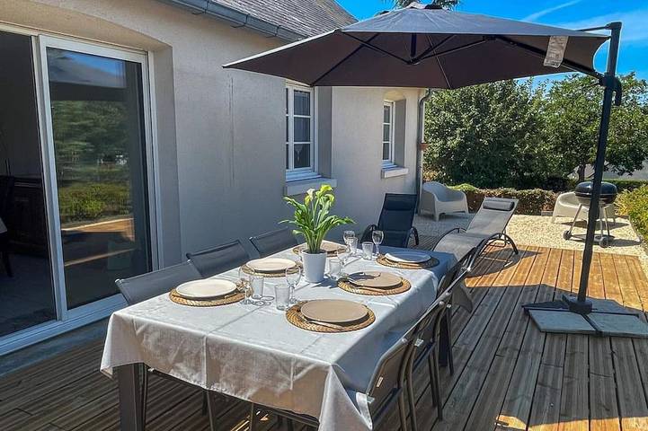 Gîte pour 6 personnes, avec Terrasse et Jardin