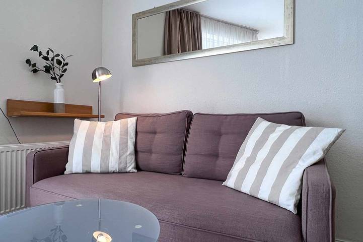 Ferienwohnung für 3 Personen, mit Sauna und Balkon in Duhnen