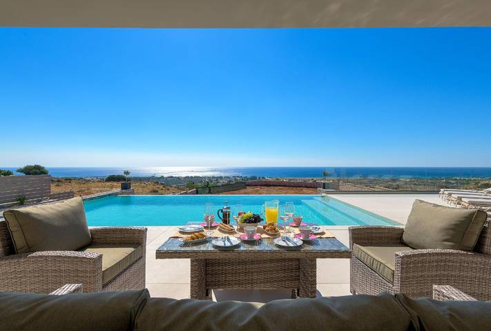 Ferienhaus für 8 Personen, mit Balkon und Garten in Afantou - 3