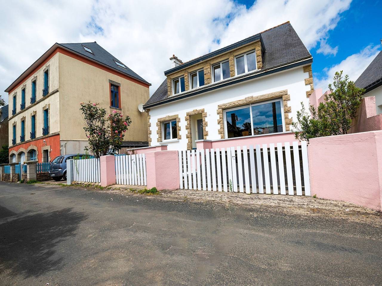 Villa is approx. 100 metres from the Atlantic in Le Pouldu, Clohars-Carnoët