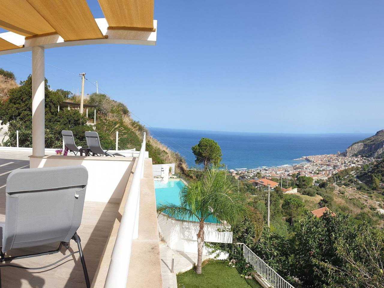 Villa la Vista - bis zu 6 Personen in Cefalù, Cefalù (gemeinde)