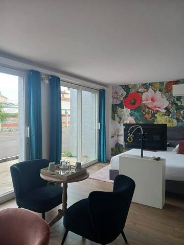 Chambre d’hôte pour 2 personnes, avec terrasse à Villars-les-Dombes