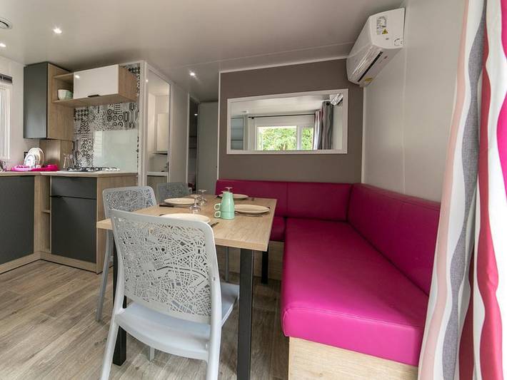 Camping La Garenne - Mobilhome 6 personnes - Mh3 Lodge, avec sanitaires in Néfiach, Côte méditerranéenne (France)
