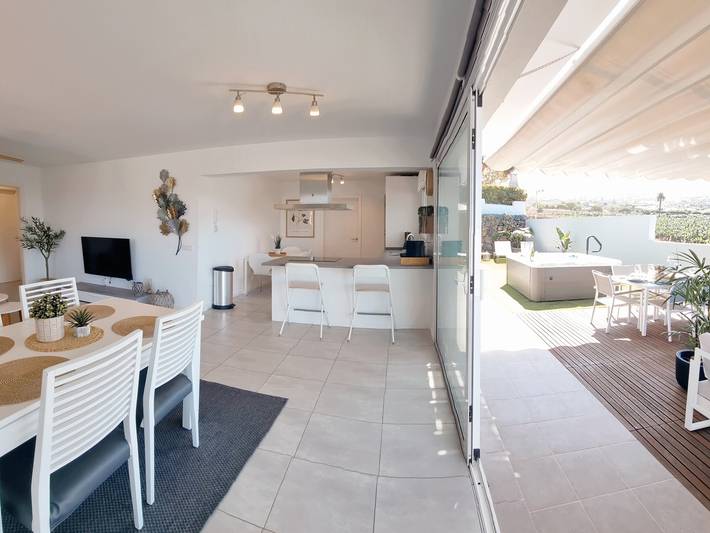 Casa rural para 5 personas, con terraza además de jardín y jacuzzi en Puerto de la Cruz - 3