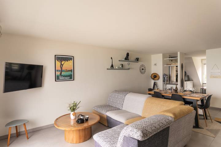 Gîte pour 6 personnes, avec balcon et jardin dans Plage Caroual - 3