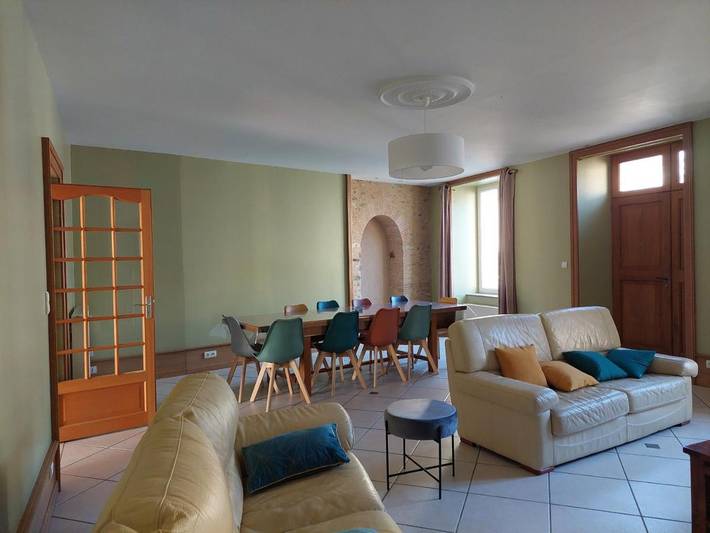 Location de vacances pour 10 personnes, avec jardin ainsi que terrasse et jacuzzi à Rouessé-Vassé - 2