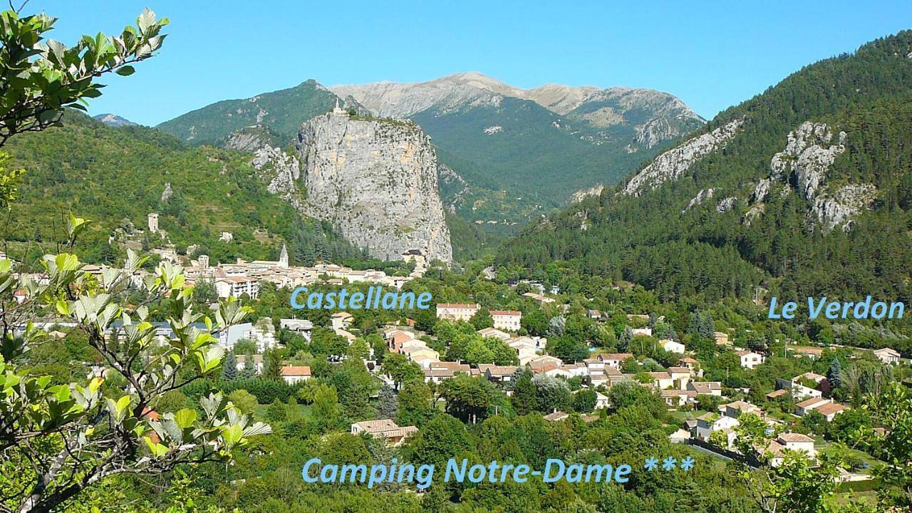 Camping Notre Dame in Castellane, Région Castellane