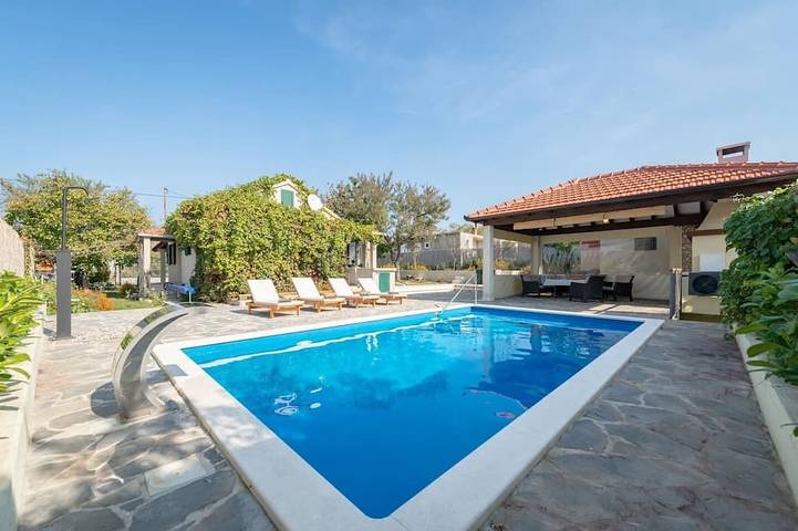 Ferienhaus für 6 Personen, mit Garten