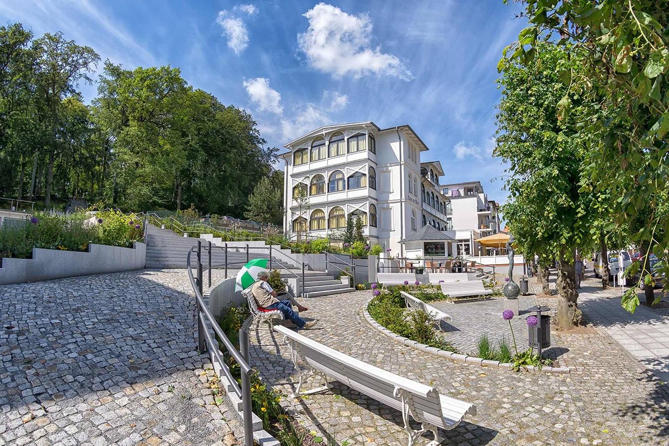 Appartement de vacances entier, Haus am Meer Fewo Storchennest in Sellin, Région de Rügen