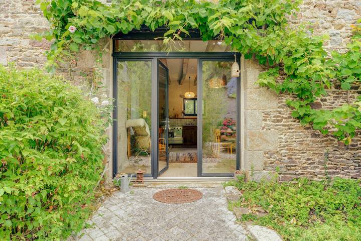 Maison de vacances 'Gite La Villate' avec terrasse privée, jardin privé et Wi-Fi in Cuguen, Région de Saint-Malo