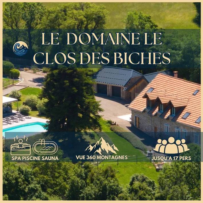 Gîte pour 2 personnes, avec jacuzzi et jardin ainsi que sauna et piscine à Manteyer