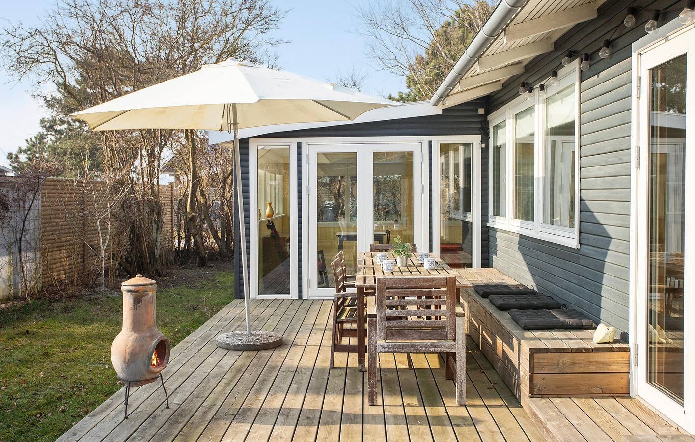Ferienhaus für 6 Personen mit Terrasse in Korsør, Slagelse und Umgebung