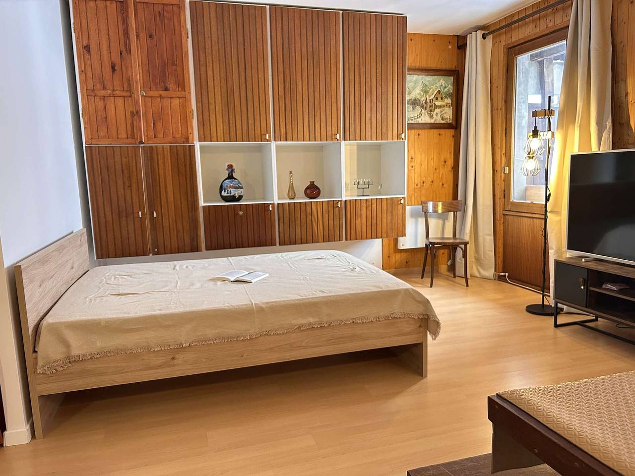Appartement entier, Studio avec coin montagne pour 5 pers. à Risoul 1850, accès direct aux pistes in Station de Risoul, Risoul