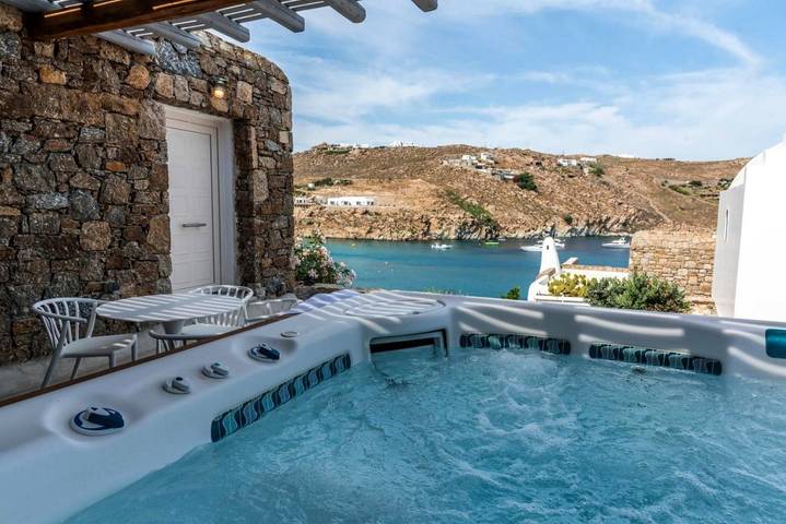 Maison d’hôte pour 4 personnes, avec piscine ainsi que jacuzzi et jardin dans Mykonos - 4