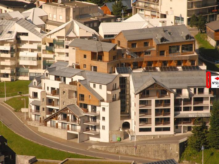 Estudio entero, Gourette: Estudio 4 pers con mascotas permitidas, sábanas incluidas in Gourette, Eaux-Bonnes