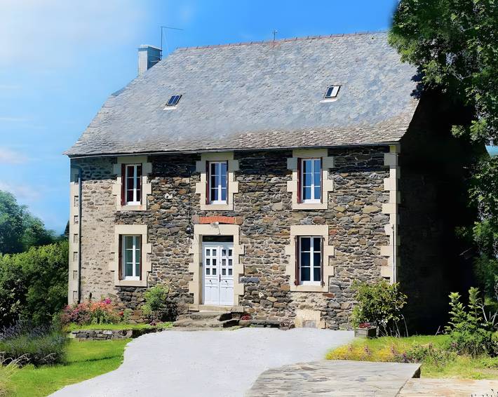 Location de vacances pour 12 personnes, avec jardin, animaux acceptés à Trizac