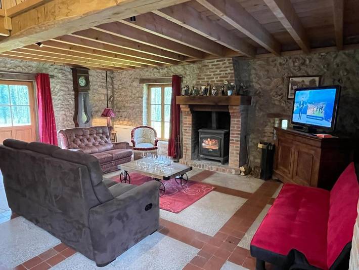 Location de vacances pour 39 personnes, avec vue et terrasse, animaux acceptés à Cour-Cheverny - 3