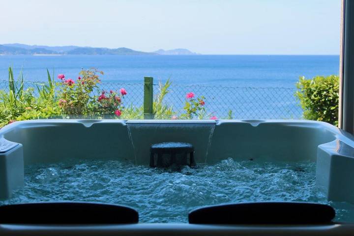 Chalet para 2 personas, con Terraza además de Jacuzzi y Jardín en Provincia de Pontevedra