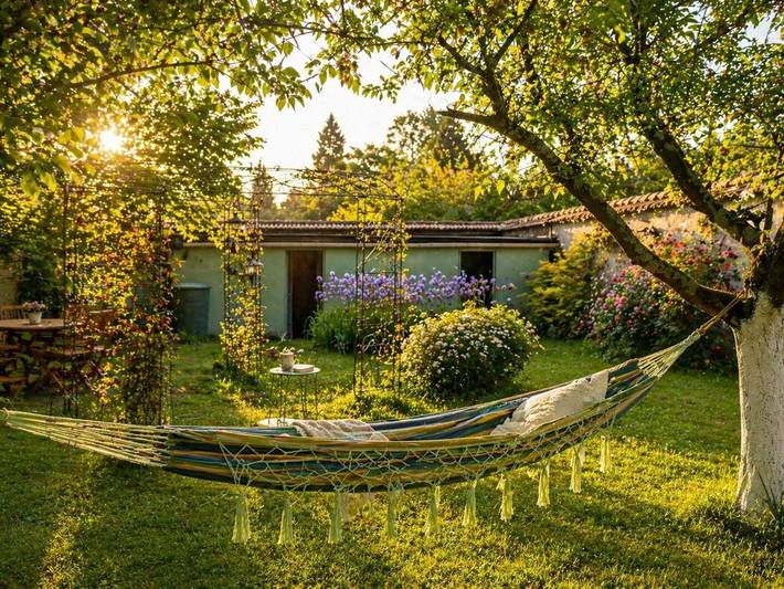 Location de vacances pour 2 personnes, avec jardin à Gaillon