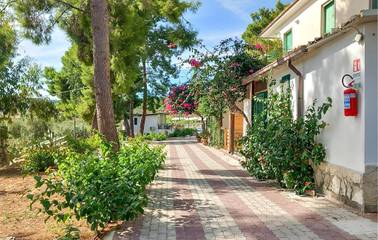 Ferienwohnung für 6 Personen, mit Terrasse und Pool, mit Haustier am Gargano