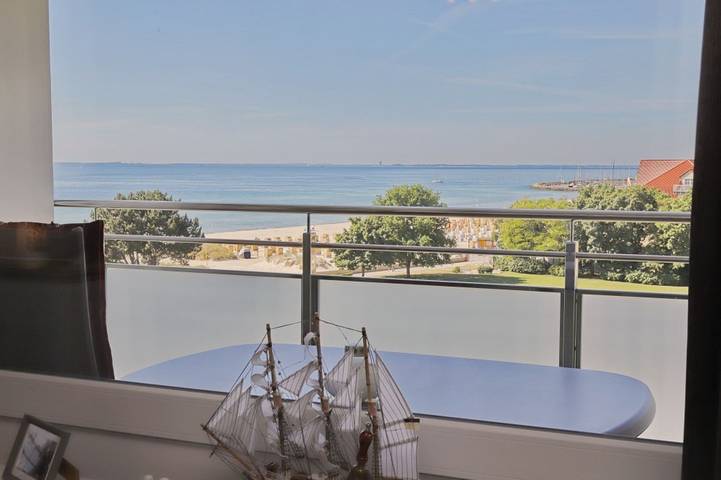 Ferienwohnung für 2 Personen, mit Balkon an der Ostsee