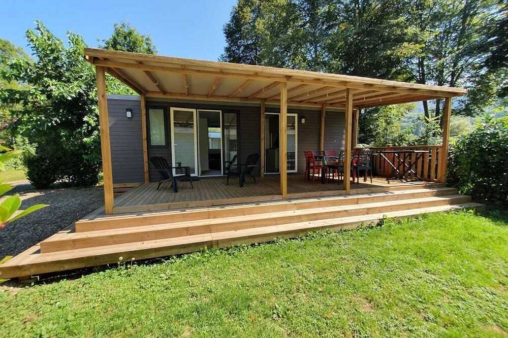 Camping 3 étoiles - Piscine  - ccaihgc in Seix, Parc naturel régional des Pyrénées ariégeoises