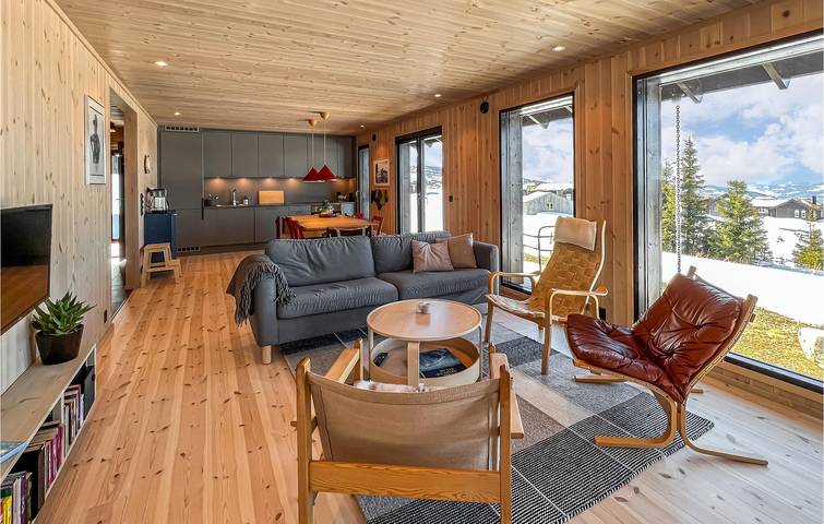Ferienhaus für 8 Personen mit Sauna in Hafjell, Øyer
