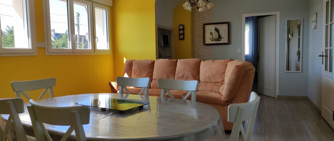 Appartement de vacances pour 6 personnes, avec jardin et terrasse