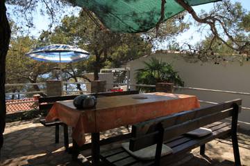 Ferienhaus mit Meerblick für 4 Personen, mit Balkon/Terrasse, mit Haustier in Kroatien