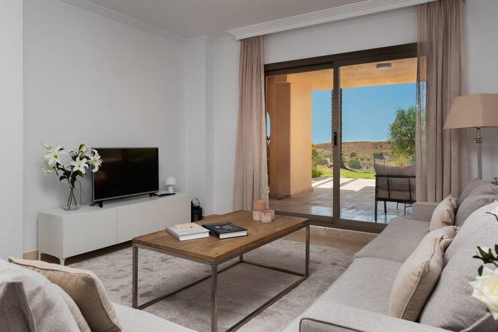 Apartamento entero, Apartamento de vacaciones para 6 personas con jardín in Paraiso Park, Benahavís