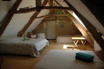 Chambre d’hôte pour 5 personnes, avec vue à Saint-Hilaire-Petitville