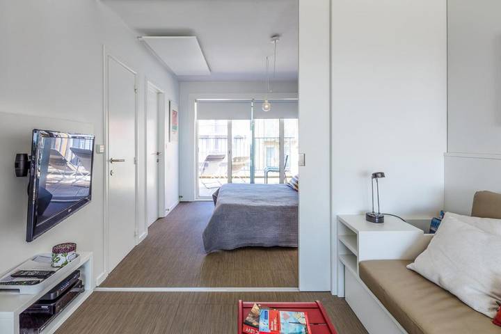 Gîte pour 3 personnes, avec vue et balcon dans Duinbergen - 3