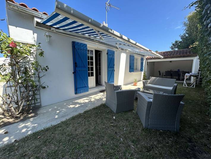 Ferienhaus für 4 Personen, mit Terrasse und Garten