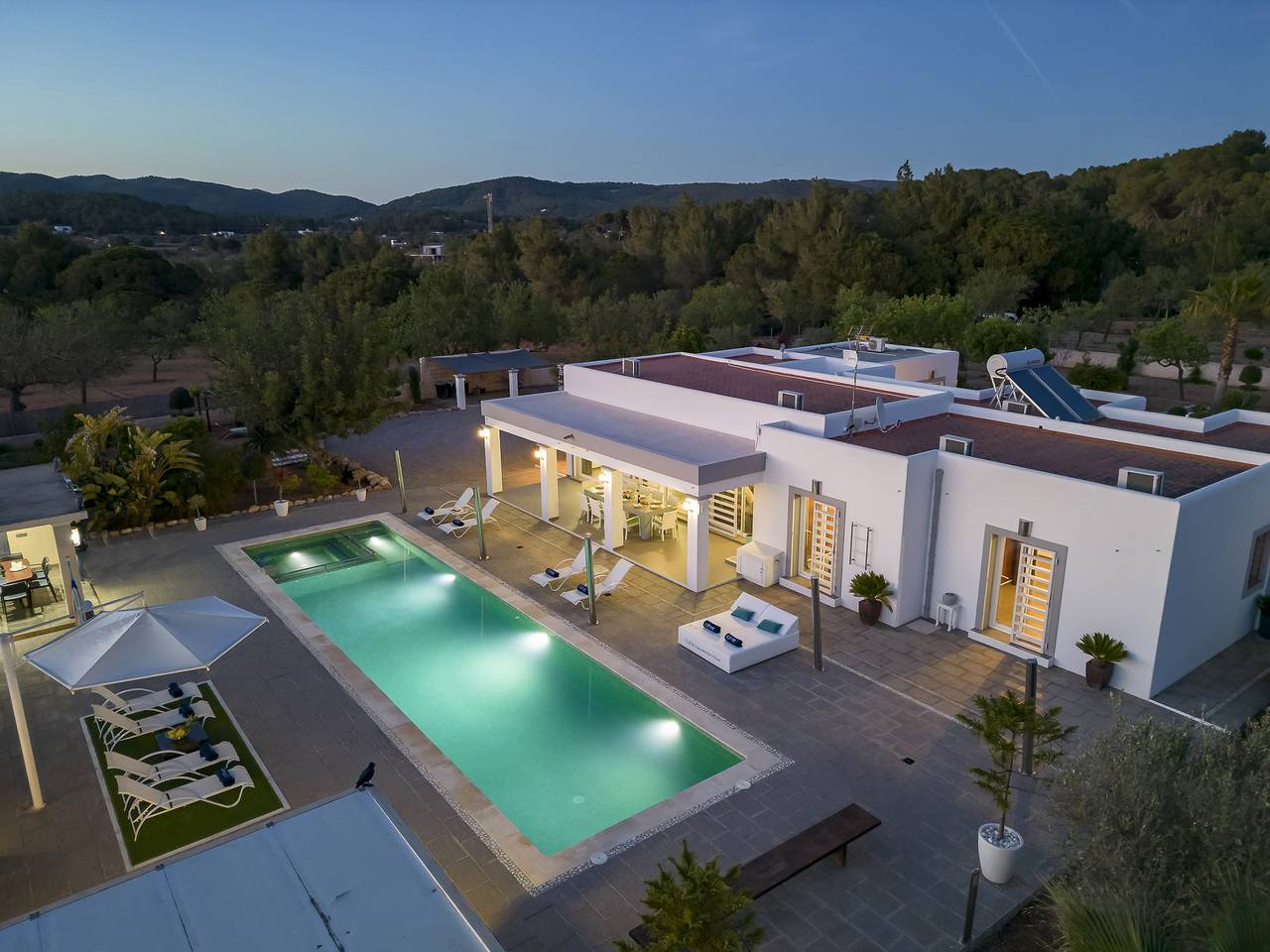 Villa pour 10 personnes avec jacuzzi in Sant Antoni de Portmany, Ibiza de l'Ouest