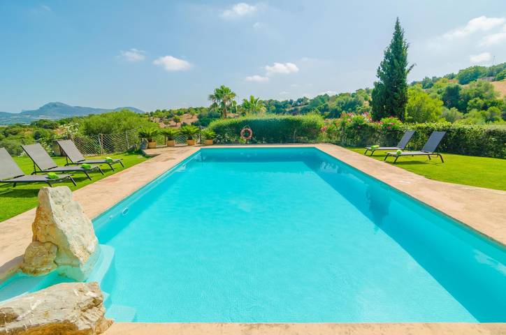 Finca mit Pool für 8 Personen, mit Terrasse in Manacor - 2
