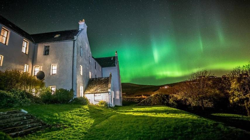 Holiday rental for 3 people, with view and garden, with pets on Shetland Islands