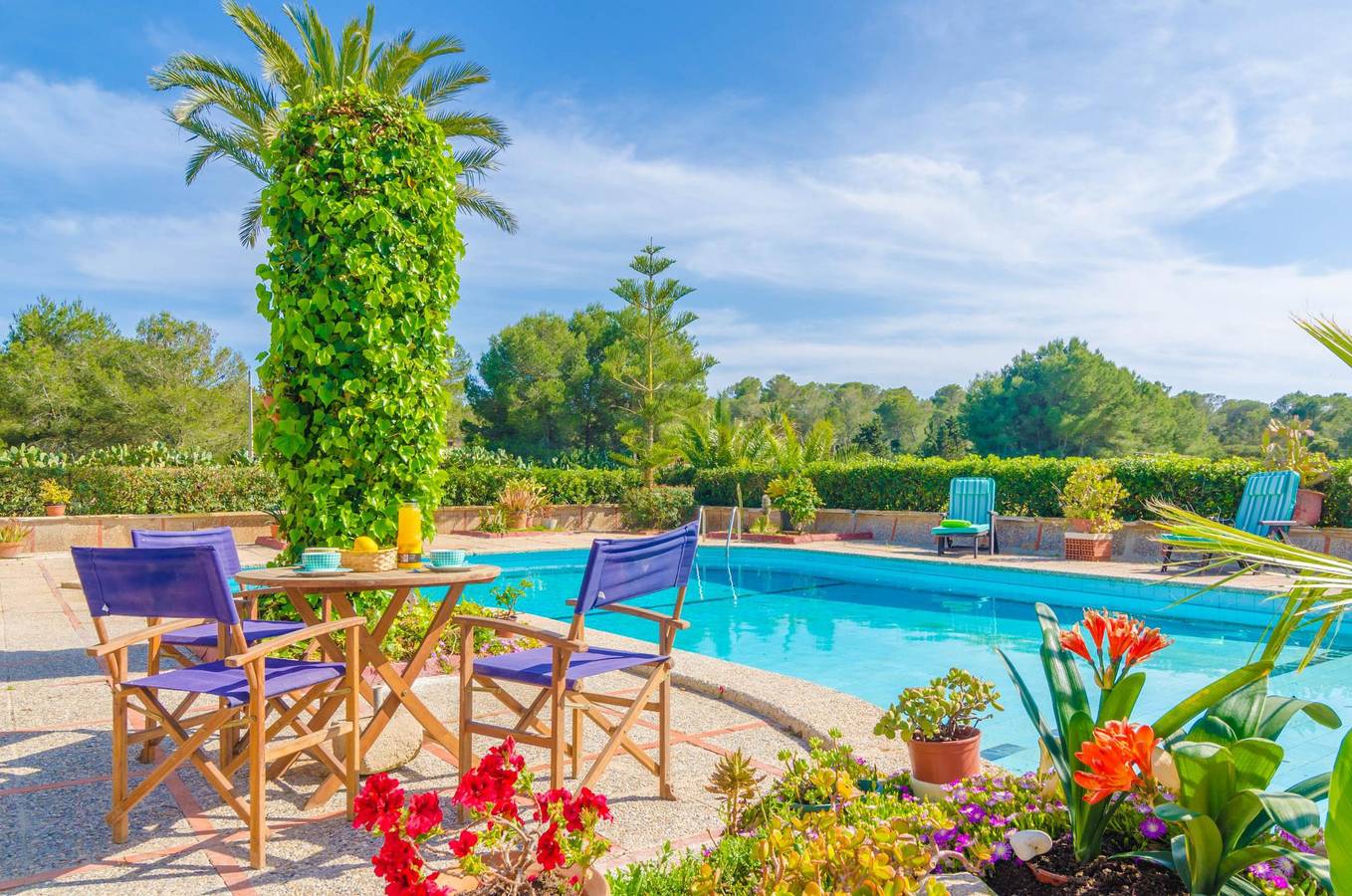 Torre Marina - Ferienhaus mit privaten Pool in Sa Ràpita. Wifi gratis in Es Trenc, Campos