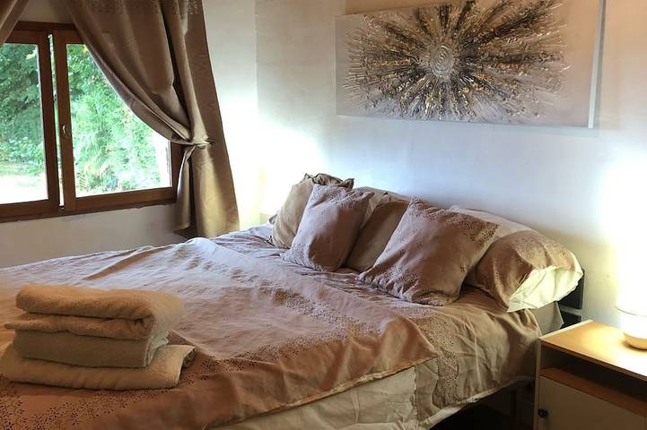 Gîte pour 3 personnes, avec jardin ainsi que terrasse et piscine, animaux acceptés à Ladignac-le-Long - 2