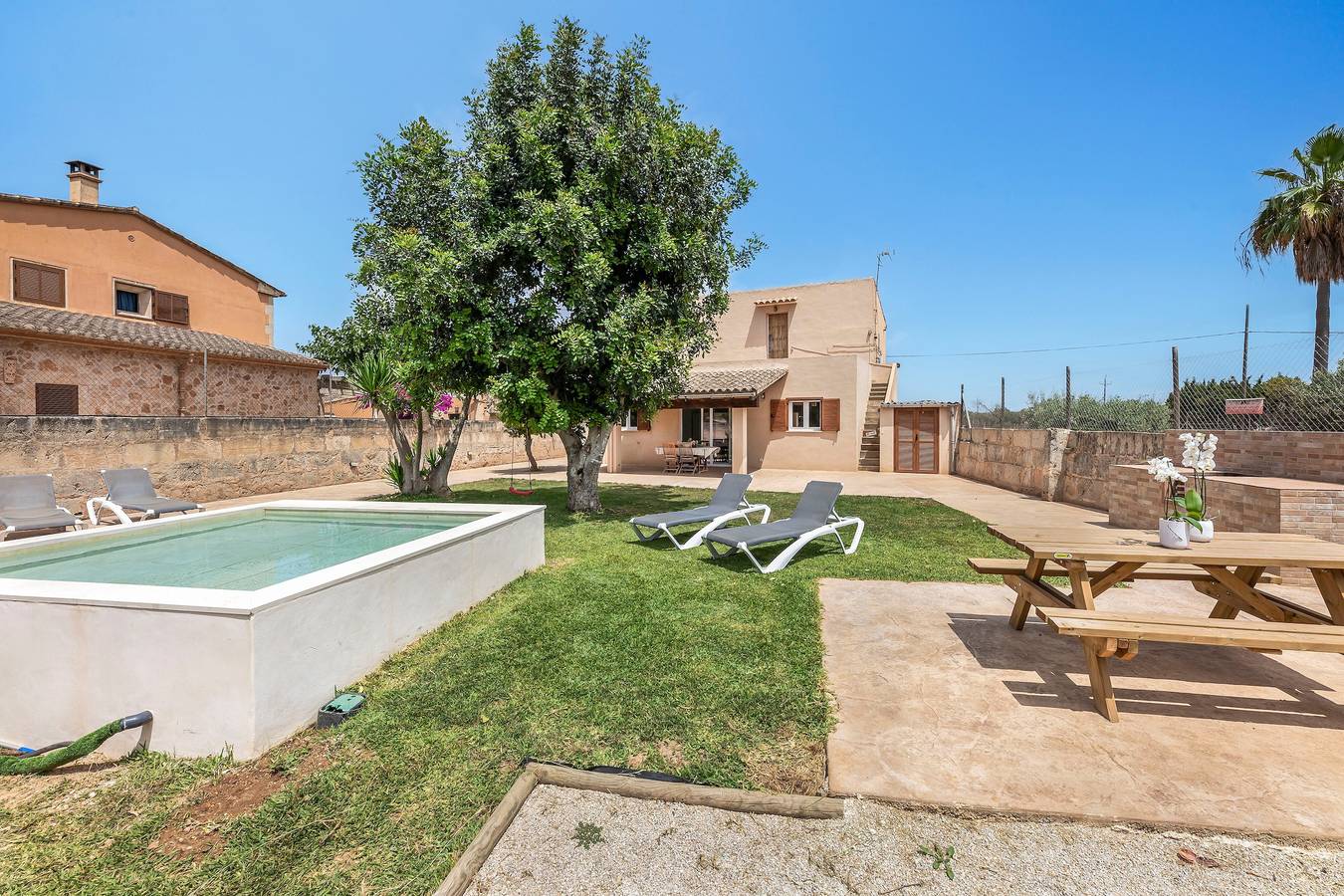 Ferienhaus "Es Cos" mit Garten und Wlan in Algaida, Mallorca Inselmitte