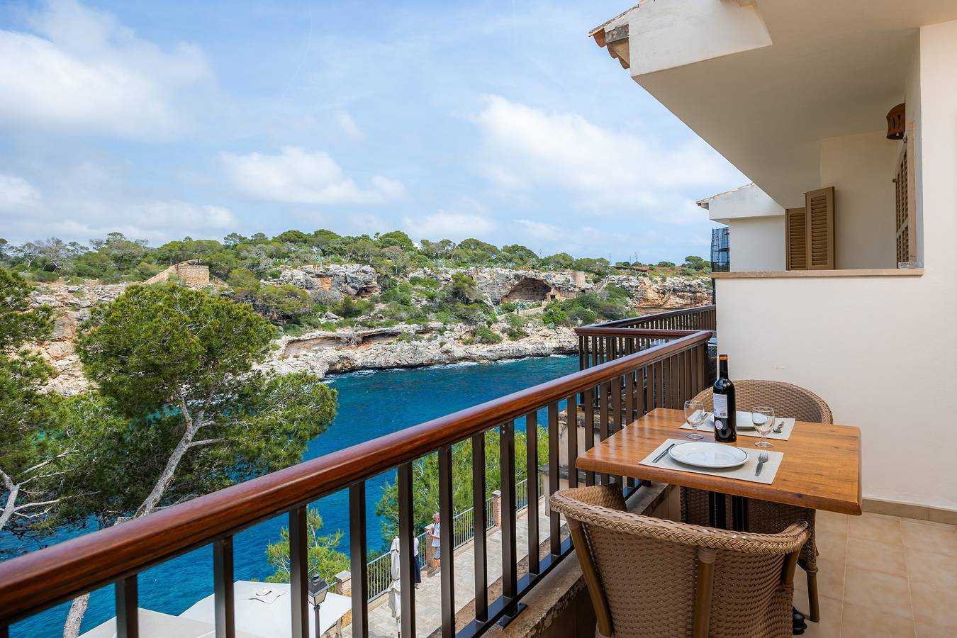 Ganze Wohnung, Ferienwohnung 'Cala Figuera 3b' mit Meerblick, Wi-Fi und Klimaanlage in Cala Figuera, Santanyí