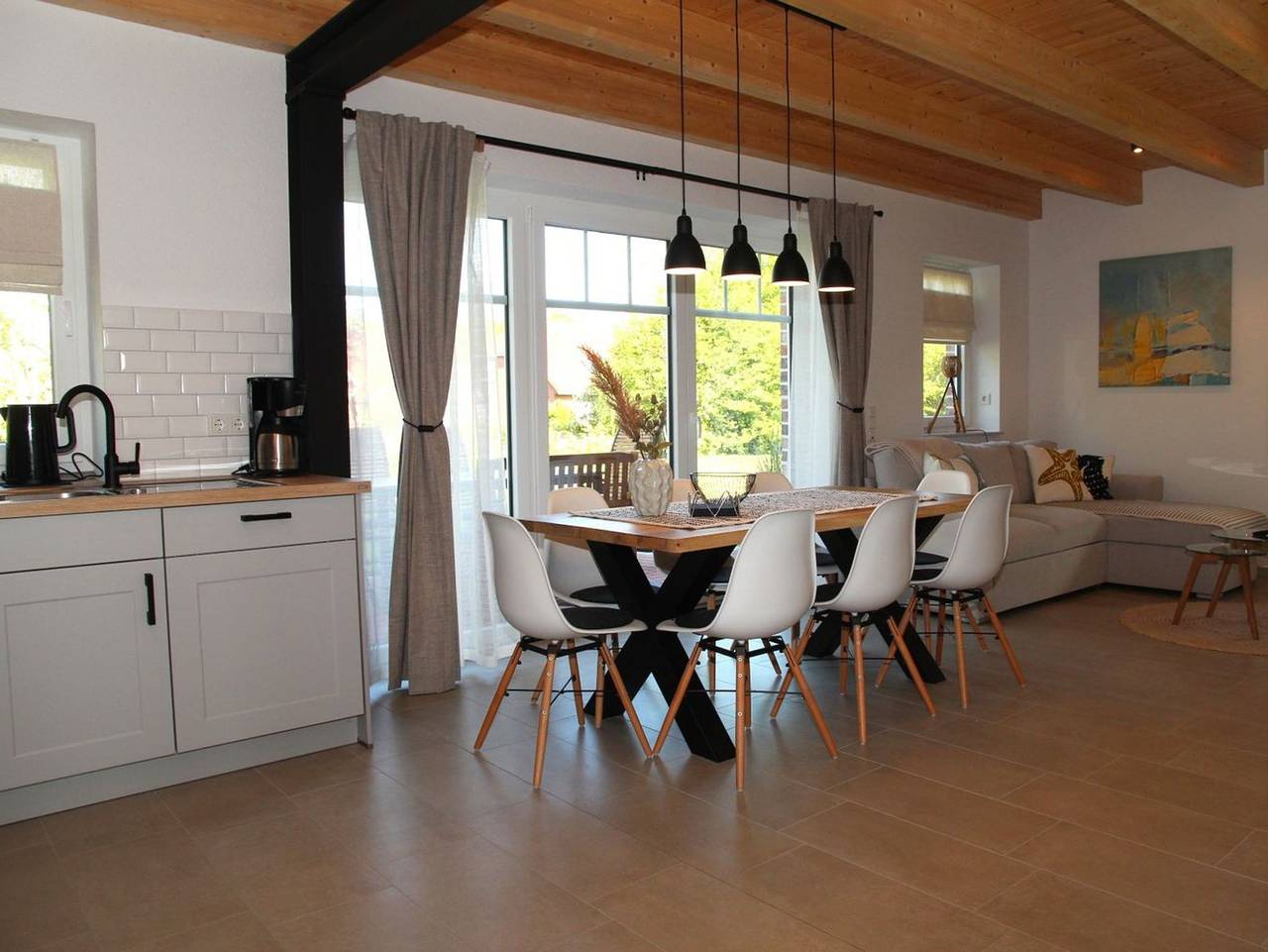 Huus Fernleaf - Huus Fernleaf – Gemütliches Ferienhaus am Siel bei Greetsiel in Eilsum, Krummhörn